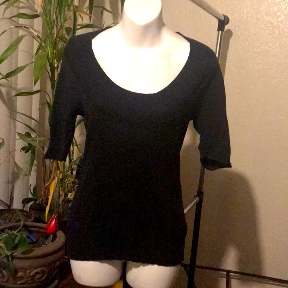 Anthropologie VASIA scoop neck top